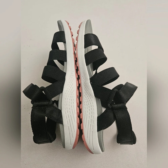 RYKA - SIZE 8M Black and Gray Athletic Sandals with Adjustable Straps - Picture 3 of 6